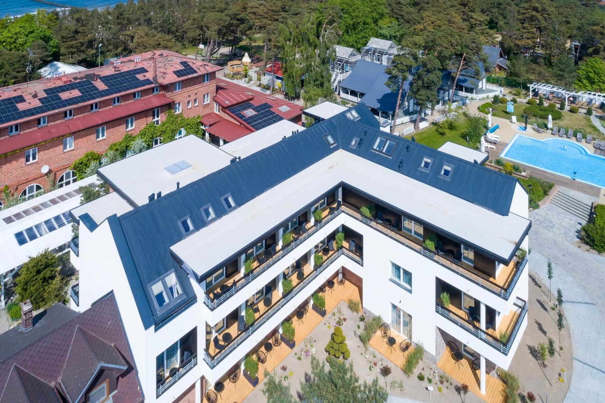 Apartamenty Przy Plazy Z Basenem Z Podgrzewana Woda I Mini Spa - Osrodek Kolonijno-Wczasowy Mewa Niechorze Exterior photo